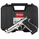 PISTOLA CO2 BERETTA M92 FULL METAL BLOW BACK CROMADA 4.5MM