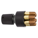 Revólver de Pressão CO2 701 Full Metal Preto 4.5mm 6 Tiros