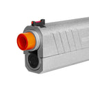 Pistola Airsoft M1911 TI Silver Full Metal GBB QGK 6mm Super Kit