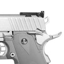 Pistola Airsoft M1911 TI Silver Full Metal GBB QGK 6mm Super Kit