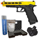 Pistola Glock Airsoft  R34 Custom GBB Army Blowback 6mm Kit Coldre