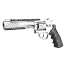 Revólver de Co2 KLI Titan S 6″ Cromado QGK Full Metal 6mm Super Kit