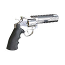 Revólver de Co2 KLI Titan S 6″ Cromado QGK Full Metal 6mm Super Kit