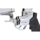 Revólver de Co2 KLI Titan S 6″ Cromado QGK Full Metal 6mm Super Kit