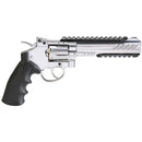 Revólver de Co2 KLI Titan S 6″ Cromado QGK Full Metal 6mm Super Kit